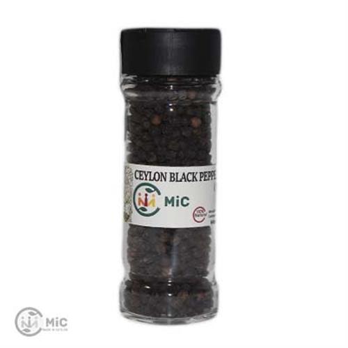 MiC Black Pepper whole a glass bottle - 40g 110ml Cartier Glass Jar