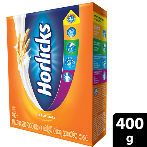 Horlicks Chocolate 400g carton - UL