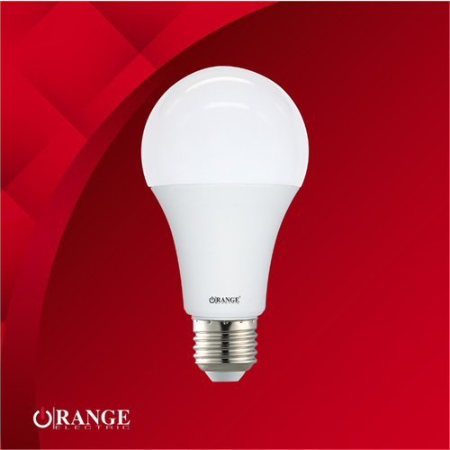 Orange 12.5W Daylight LED Light Bulb -CFL Equivalent 20W -Edison Screw E27 6500K