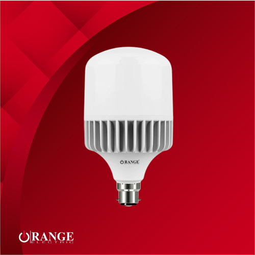 Orange 20W Daylight LED Light Bulb High Power Light-CFL Equivalent 30W -Bayonet Cap B22 6500K