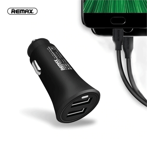 Remax Rocket Car Charger With Cable 2.4A - RCC 217 - Black