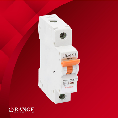 Orange 25A 1Pole, Type C, 240/415V, 10kA MCB