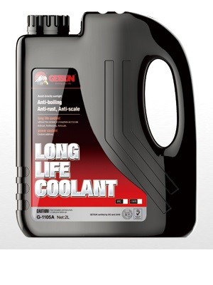 Getsun Long Life Coolant 2L Red - G1105R