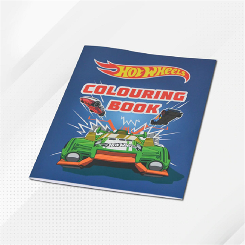 Hot Wheels Colouring Book