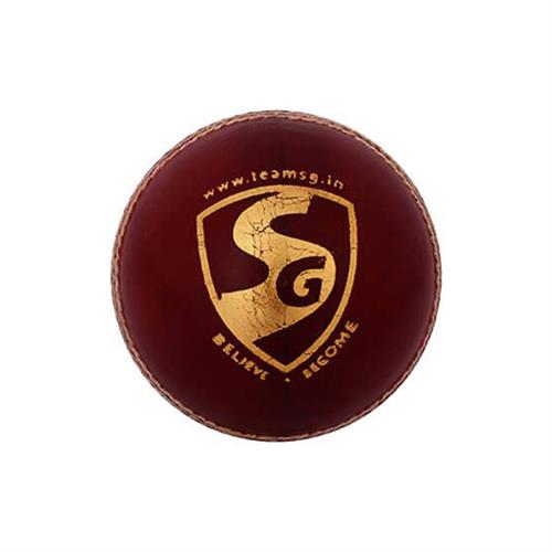 SG Test LE Leather Cricket Ball (Red)