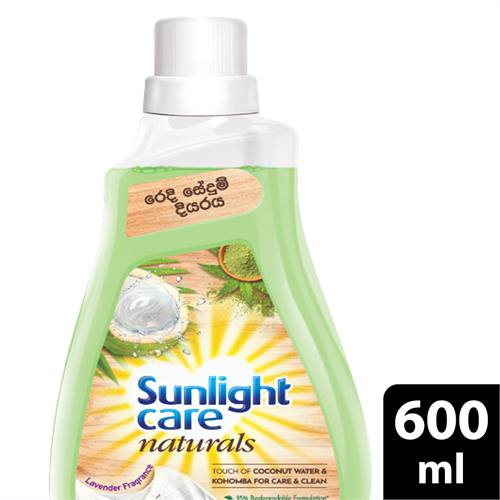 Sunlight Care Naturals Liquid Detergent 600ml - UL