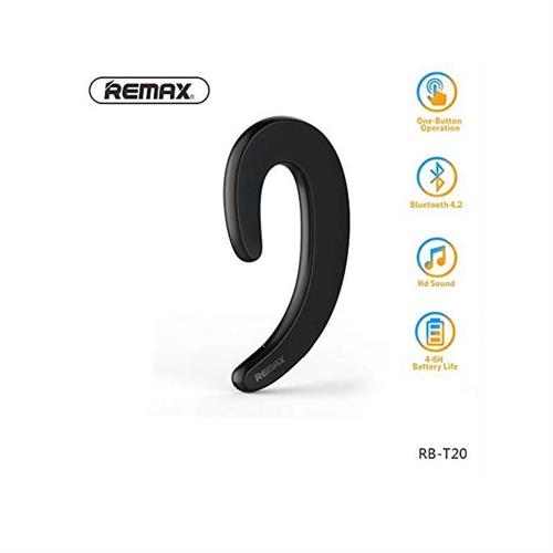 Remax RB-T20 Ultrathin Earhook Unilateral Bluetooth Earphone with Mic