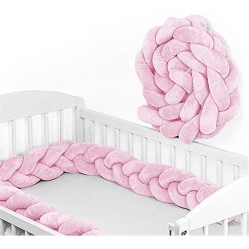 Baby Bumper Crib Bumper Pink