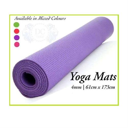 Yoga Mat - 4mm with Free Bag Non Slip Washable