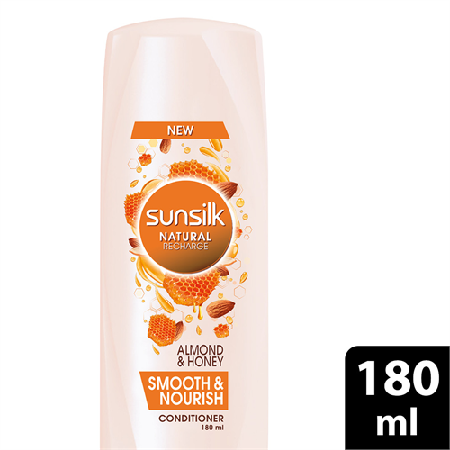 Sunsilk Smooth and Nourish Almond Honey Conditioner 180ml - UL