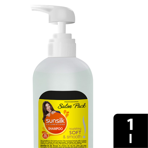 Sunsilk Soft and Smooth Shampoo 1L - UL