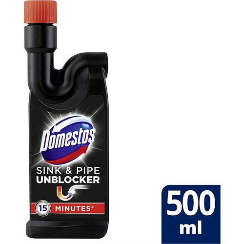 Domestos Sink and Pipe Unblocker 500ML - UL