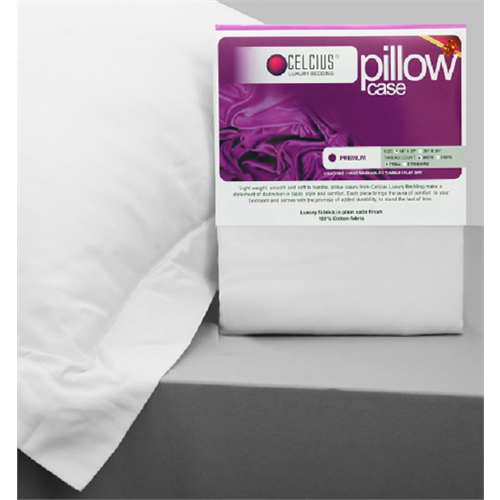 PILLOW CASE PREMIUM WITH FRILL 20'' X 36''