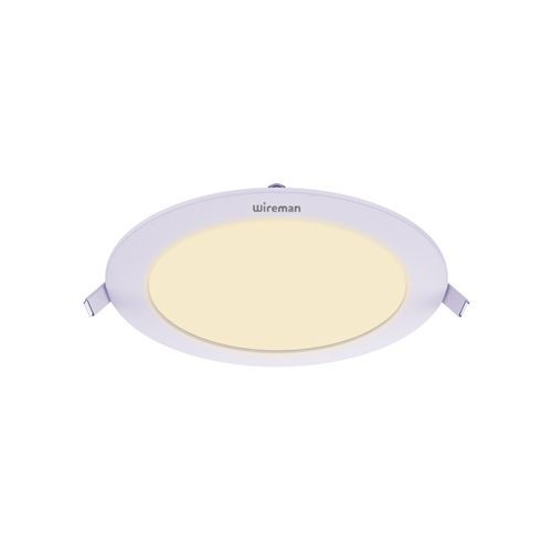 Wireman LED 6W Circle Recessed Warm White Panel Light