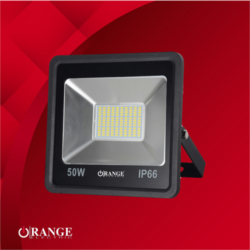 Orange 50W Daylight LED Outdoor Flood Light IP66 Standard - 6500K