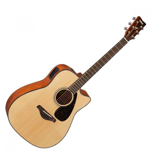 Yamaha Acoustic Guitar FGX800 Natural SEMI