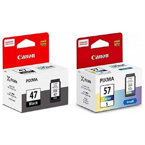 Canon Pixma PG 47 Black 0026 CL 57 Color Cartridge Combo Pack