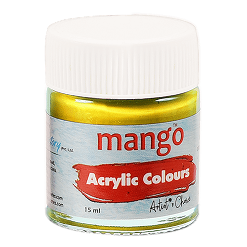 MANGO ACRYLIC PAINT 15ML - GOLDEN YELLOW (098)PM000280