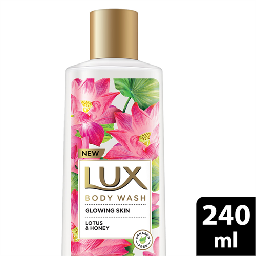 Lux Glowing Skin Lotus and Honey Bodywash 240ml - UL