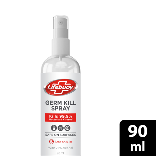 Lifebuoy Germ Kill Sanitizer Spray 90ml - UL