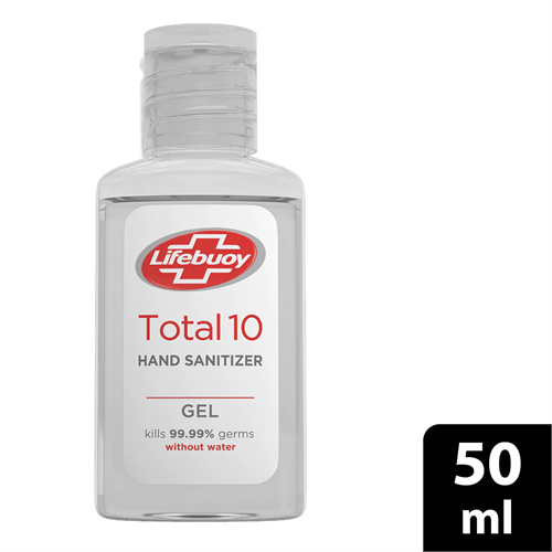 Lifebuoy Total 10 Hand Sanitizer Gel 50ml - UL