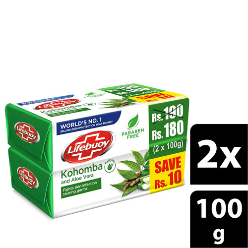 Lifebuoy Kohomba and Aloe Multi Pack (100g*2) - UL