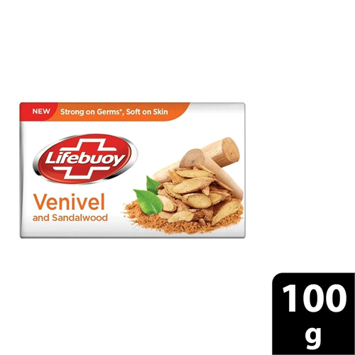 Lifebuoy Venivel and Sandalwood Body Soap Bathing Bar 100g - UL