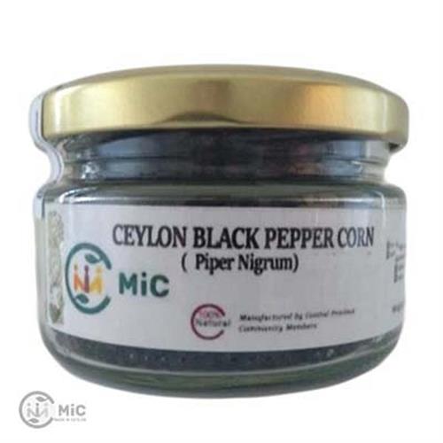 MiC Black Pepper whole in a Jar -100g