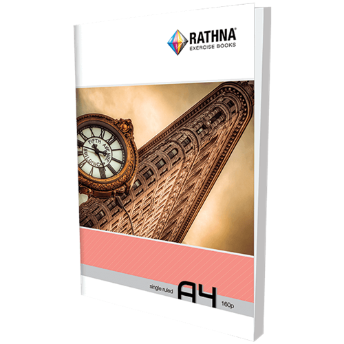 RATHNA CR SINGLE RULED BOOK 160PGPM000225