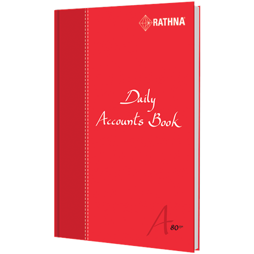 RATHNA DAILY ACCOUNTS BOOK A5 80P PM000064
