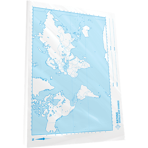 RATHNA WORLD MAP DIVIDED 100 SHEETS PACKPM000087