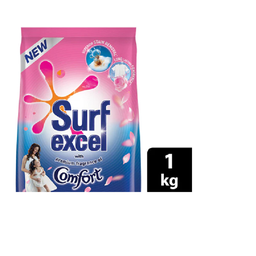 Surf Excel With Comfort Laundry Detergent Powder 1kg - UL