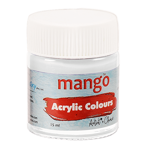 MANGO ACRYLIC PAINT 15ML - WHITE (030)