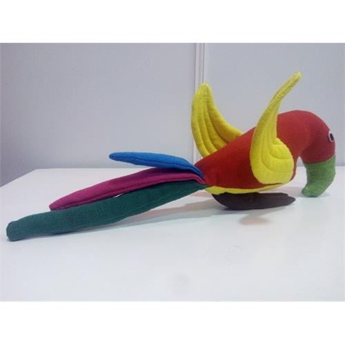 Handloom parrot