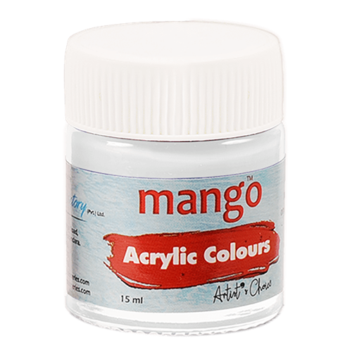 MANGO ACRYLIC PAINT 15ML - WHITE (030) PM000266