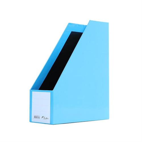 4inch MAGAZINE HOLDER LAMINATED-LIGHT BLUE