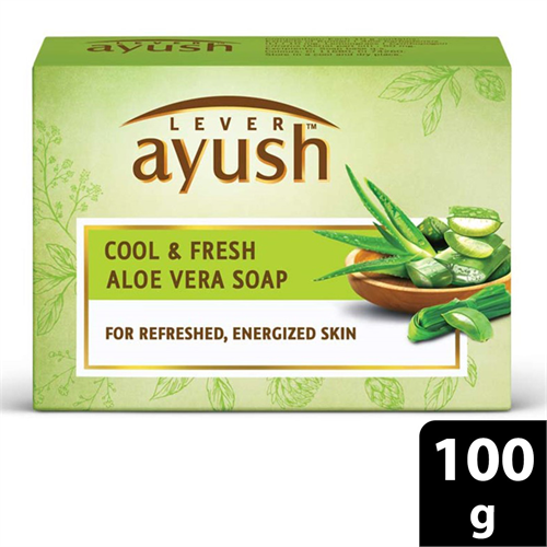 Ayush Aloe Vera Soap 100g - UL