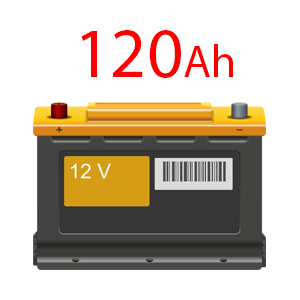 120A battery lead acid Category: Battery