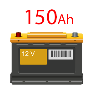 150A lead acid battery Category: Battery