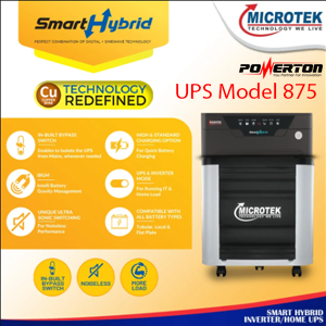 Smart Hybrid Digital & Sinewave Technologies UPS Model 875 (12V) Category: Inverter