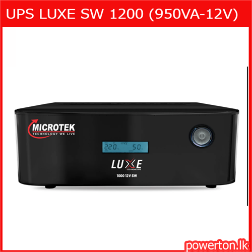 UPS LUXE SW 1200 (950VA-12V) Category: Inverter