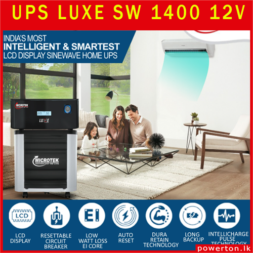 UPS LUXE SW 1400 (1100VA-12V) powerton Category: Inverter