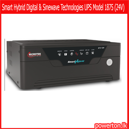 Smart Hybrid Digital & Sinewave Technologies UPS Model 1875 (24V) Category: Inverter