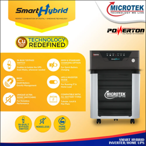 Microtek Smart Hybrid Digital & Sinewave Technologies UPS Model 1875 (24V) Category: Inverter