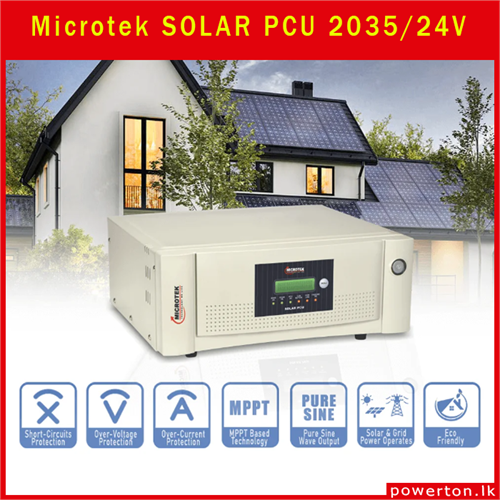 Microtek SOLAR PCU 203524V Category: Inverter
