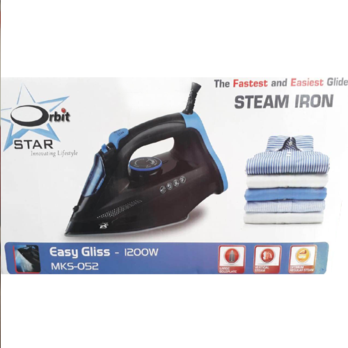 orbit star steam iron Category: DRY IRON