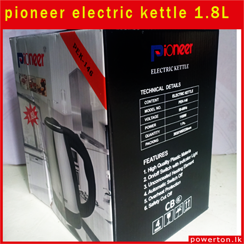 pioneer electric kettle 1.8L Category: Kettle