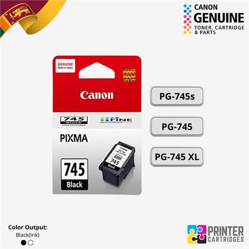 Canon PG-745 PG-745s PG-745XL Ink Cartridges PC592A