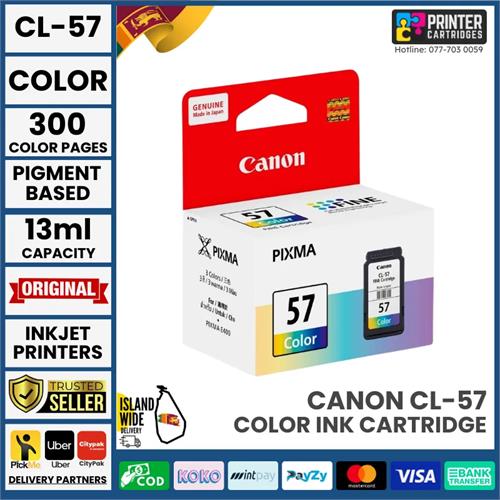Canon CL 57, CL 57s CL57 Original Ink Cartridge