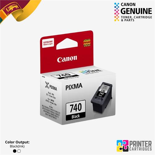 Canon PG 740 Black Ink Cartridge PC586A Sri Lanka